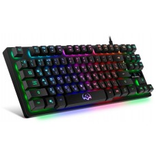 Клавиатура SVEN KB-G7400 Black <USB> 87КЛ, подсветка клавиш