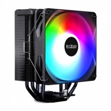 PCCooler Paladin EX400 (4пин, 1700/1200/115x/AM4, 28.6дБ, 800-1800 об/мин, Al+тепл.трубки)