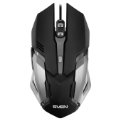 SVEN Gaming Optical Mouse <RX-G740 Black> (RTL) USB 6btn+Roll