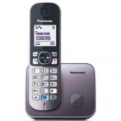 Panasonic KX-TG6811RUM <Silver-Gray> р/телефон (трубка с ЖК диспл.,DECT)