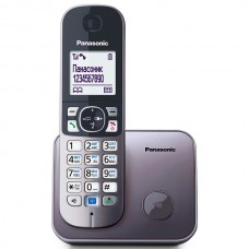 Panasonic KX-TG6811RUM <Silver-Gray> р/телефон (трубка с ЖК диспл.,DECT)