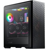 Корпус MicroATX Без БП GameMax Defender Mesh (DEFENDER MB) (Tempered Glass, 2xUSB 2.0, 1xUSB-C 3.2 5Гбит, 4x120mm ARGB Fan, HD Audio+Mic, VGA MAX 410mm, CPU MAX 165mm, пылевые фильтры) Black