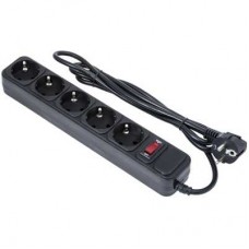 Сетевой фильтр ExeGate <SP-5-10B> EX279181RUS, 10м (5 розеток) черный