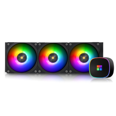 Система водяного охлаждения Thermalright Frozen Magic 360 V2 ARGB (Black) / (LGA115X/1200/1700/2011/2066/FM1/FM2/FM2+/AM2/AM2+/AM3/AM3+/AM4/AM5) / 360mm / 3x120mm ARGB/ Black