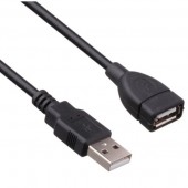 Кабель USB - удлинитель ExeGate EX-CCF-USB2-AMAF-1.8F EX294761RUS AM-AF, USB 2.0, ферритовые фильтры, 1,8м