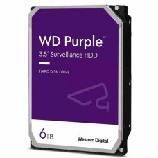 HDD 3.5" SATA-III WD 6Tb Purple WD64PURZ 5400RPM 256Mb 6Gb/s