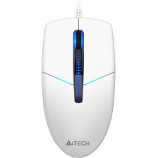 Мышь A4Tech N-530 белый, USB
