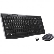Клавиатура + мышь Logitech Wireless Combo MK270, Black, USB [920-003381]