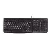 Клавиатура Logitech K120 Black (920-002583) USB (офисная для ПК, интерфейс подключения - USB, цвет черный)