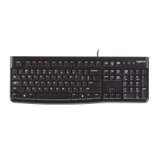 Клавиатура Logitech K120 Black (920-002583) USB (офисная для ПК, интерфейс подключения - USB, цвет черный)