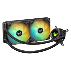 Система водяного охлаждения Thermalright Aqua Elite Black 240 ARGB (A-ELITE-BL-240-ARGB) / (LGA115X/1200/1700/2011/2066/FM1/FM2/FM2+/AM2/AM2+/AM3/AM3+/AM4/AM5) / 240mm / 2x120mm / Black
