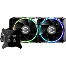 Система водяного охлаждения Thermalright Frozen Prism 240 Black ARGB (F-PRISM-240-BL-ARGB ) / (LGA115X/1200/1700/2011/2066/FM1/FM2/FM2+/AM2/AM2+/AM3/AM3+/AM4/AM5) / 240mm / 2x120mm / Black