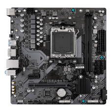 MB Gigabyte A620M H Soc-AM5 (A620) PCI-Ex16 PCI-Ex1 M.2 1GbE LAN RAID 0/1/10 2xDDR5 6400MHz+ HDMI+DP mATX RTL