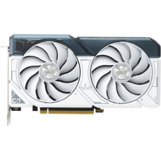Видеокарта ASUS RTX 4060 Ti WHITE DUAL OC DUAL-RTX4060TI-O8G-WHITE (8GB, GDDR6, 128 bit) RTL