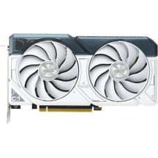 Видеокарта ASUS GeForce RTX 4060 WHITE DUAL OC Edition 8GB GDDR6 (DUAL-RTX4060-O8G-WHITE) (8GB, GDDR6, 128 bit) Retail