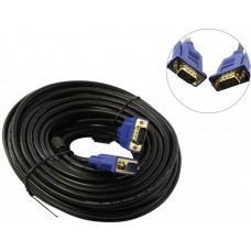 Кабель VGA-VGA, ExeGate EX-CC-PVGA-15M15M-20.0 EX294727RUS, 20m 2 фильтра