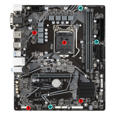 MB Gigabyte H510M S2H V3 Soc-1200 (H470) PCI-Ex16 PCI-Ex1 M.2 GbE LAN RAID 0/1/5/10 2xDDR4 3200Mhz VGA+DP+HDMI mATX RTL