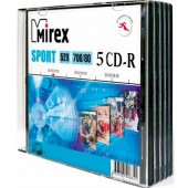 CD-R Mirex 700Mb 52x <уп. 5 шт> <208341>