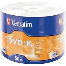 DVD-R Disc Verbatim 4.7Gb 16x <уп. 50 шт> <43788>