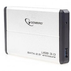 Gembird <EE2-U3S-2-S> (Внешний бокс для 2.5" SATA HDD, USB3.0, Aluminum)