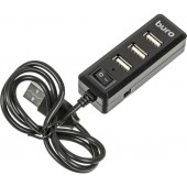 Buro <BU-HUB4-0.5L-U2.0> 4-Port USB2.0 Hub