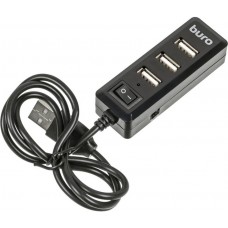 Buro <BU-HUB4-0.5L-U2.0> 4-Port USB2.0 Hub