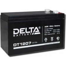 Аккумулятор Delta DT 1207 (12V, 7Ah) для слаботочных систем