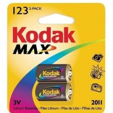 Kodak MAX <CAT30956223-RU1> (CR123, Li, 3V)