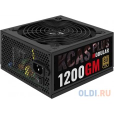 Блок питания Aerocool KCAS PLUS-1200GM (RTL) 1200W ATX (24+8+2x4+8x6/8пин) Cable Management