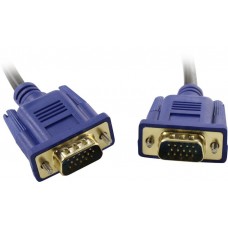 ExeGate <EX-CC-PVGA-15M15M-1.0> Кабель монитор - SVGA card (15M-15M) 1м 2 фильтра <EX294725RUS>