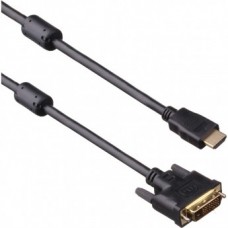 ExeGate <EX-CC-HDMIF-DVIM-0.15> Кабель HDMI to DVI-D (19F - 25M) 0.15м <EX294675RUS>