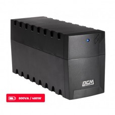 UPS 800VA PowerCom Raptor <RPT-800AP EURO> +USB+защита телефонной линии/RJ45