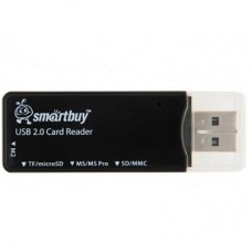 Smartbuy <SBR-749-K> USB2.0 MMC/SDHC/microSDHC/MS(/Pro/Duo/M2) Card Reader/Writer