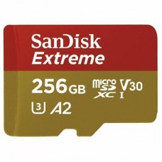 SanDisk Extreme <SDSQXAV-256G-GN6MN> microSDXC Memory Card 256Gb UHS-I U3 V30 A2
