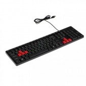 Клавиатура Dialog KS-030U <Black-Red> <USB> 104КЛ