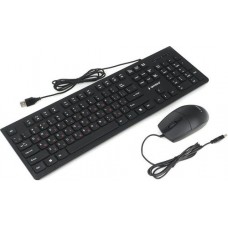 Gembird KBS-9050 (Кл-ра,USB+Мышь 3кн,Roll,USB)