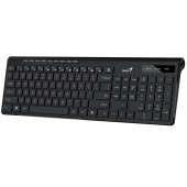 Клавиатура Genius Wireless SlimStar 7230 Black <USB> 105КЛ+9КЛ М/Мед (31310021402)
