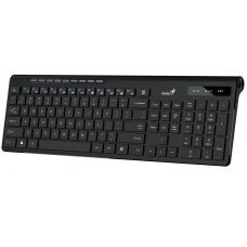 Клавиатура Genius Wireless SlimStar 7230 Black <USB> 105КЛ+9КЛ М/Мед (31310021402)