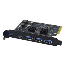 Orient AJ1062S6 (RTL) PCI-Ex1, SATA 6Gb/s, 6port-int