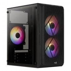 Minitower Aerocool <CS-107-A-BK-v1> MicroATX без БП