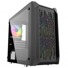Miditower Powercase Alisio Micro X3B <CAMIB-L3> Black MicroATX,без БП