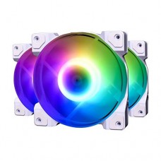 ID-Cooling <ID-FAN-ZF-12025-ARGB-SNOW> (4пин, 120x120x25мм, 16.3-28.5дБ, 500-1600об/мин)