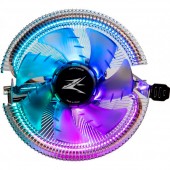 ZALMAN <CNPS7600RGB> (4пин, 1200/115X/775/AM4/AM3, 32дБ, 800-2000 об/мин, Al+теп.труб)