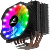 ZALMAN <CNPS9X Optima RGB> (4пин, 1155/AM4-FM2, 26дБ, 600-1500 об/мин,Cu+тепл.трубки)