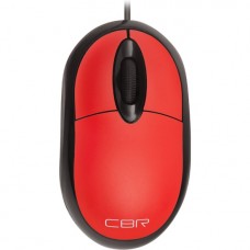 CBR Optical Mouse <CM 102 Red> (RTL) USB 3but+Roll