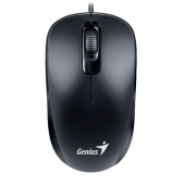 Genius Optical Mouse DX-110 <Black> (RTL) USB 3btn+Roll (31010116100/31010009400)