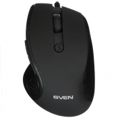 SVEN Mouse <RX-113 Black> (RTL) USB 6btn+Roll