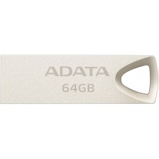USB2.0 64Gb ADATA UV210 (AUV210-64G-RGD) USB 2.0 Type-A, металл, без колпачка, золотистый