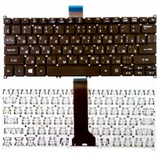 Клавиатура для ноутбука Acer Aspire E11, E3-111, ES1-111, ES1-111M, V5-122, V5-122P, V5-171, V5-132P, V3-331, V3-371, V3-372 черная