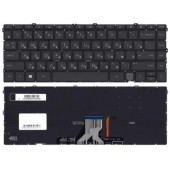 Клавиатура для ноутбука HP Envy 13-BA серебро